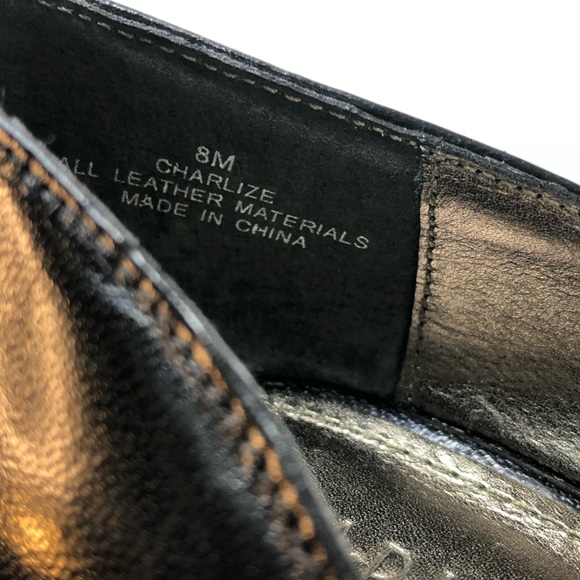 36. Parisian Platinum Black Open Side and Toe size 8 - Picture 13 of 14